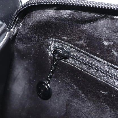 Gucci Vintage G logo Leather, Black, Patent Leather, Shoulder Bag
