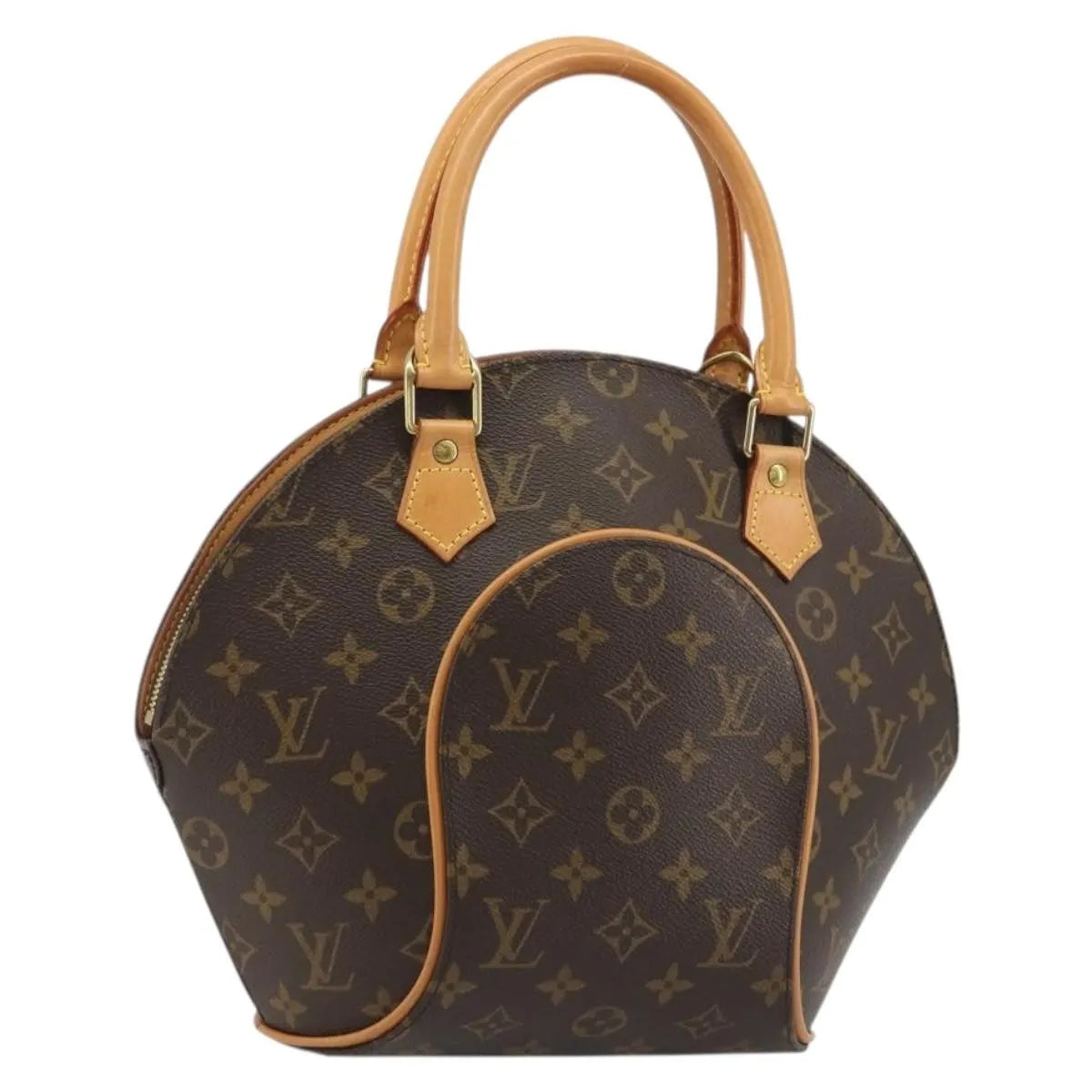 Louis Vuitton Ellipse Monogram Canvas, Brown, Canvas, Handbag