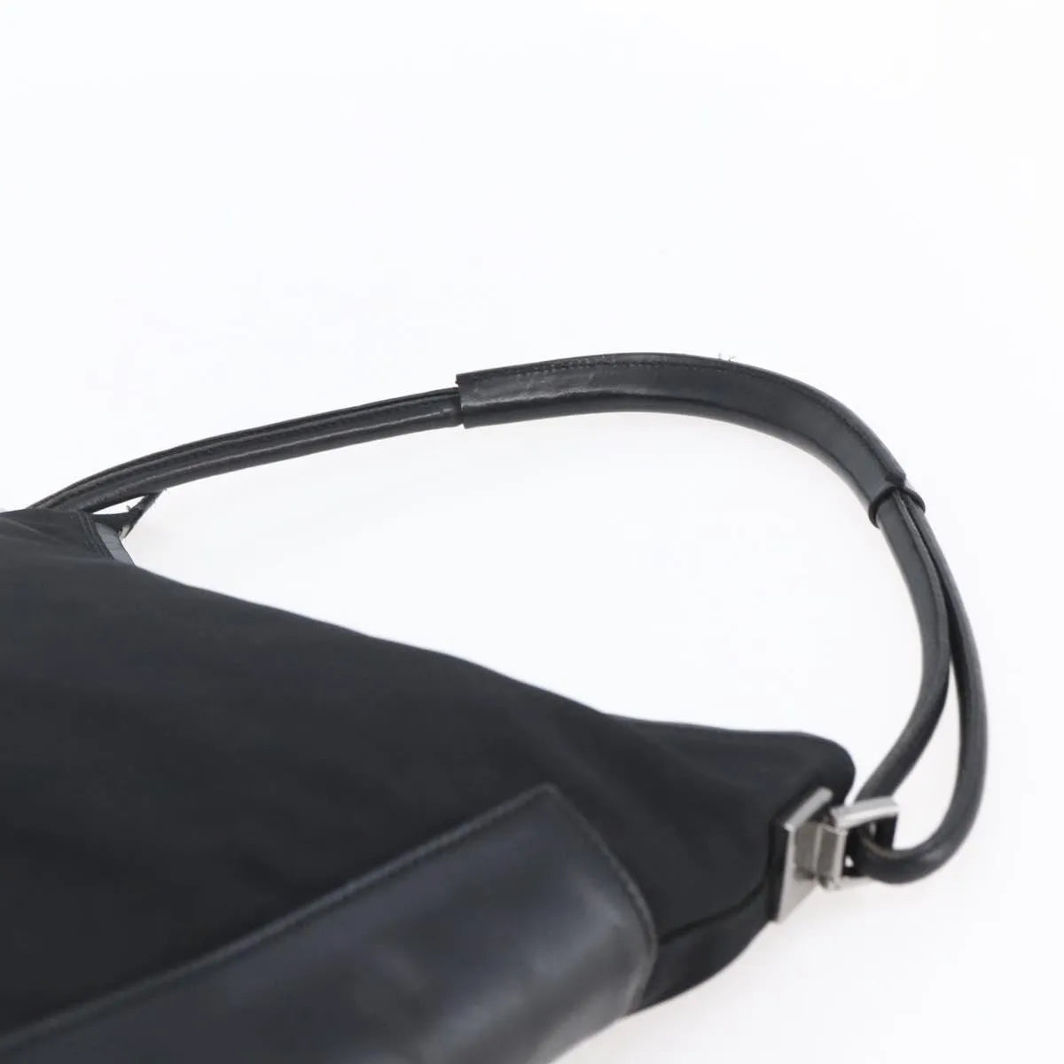 Gucci Vintage GG Canvas, Black, Canvas, Shoulder Bag