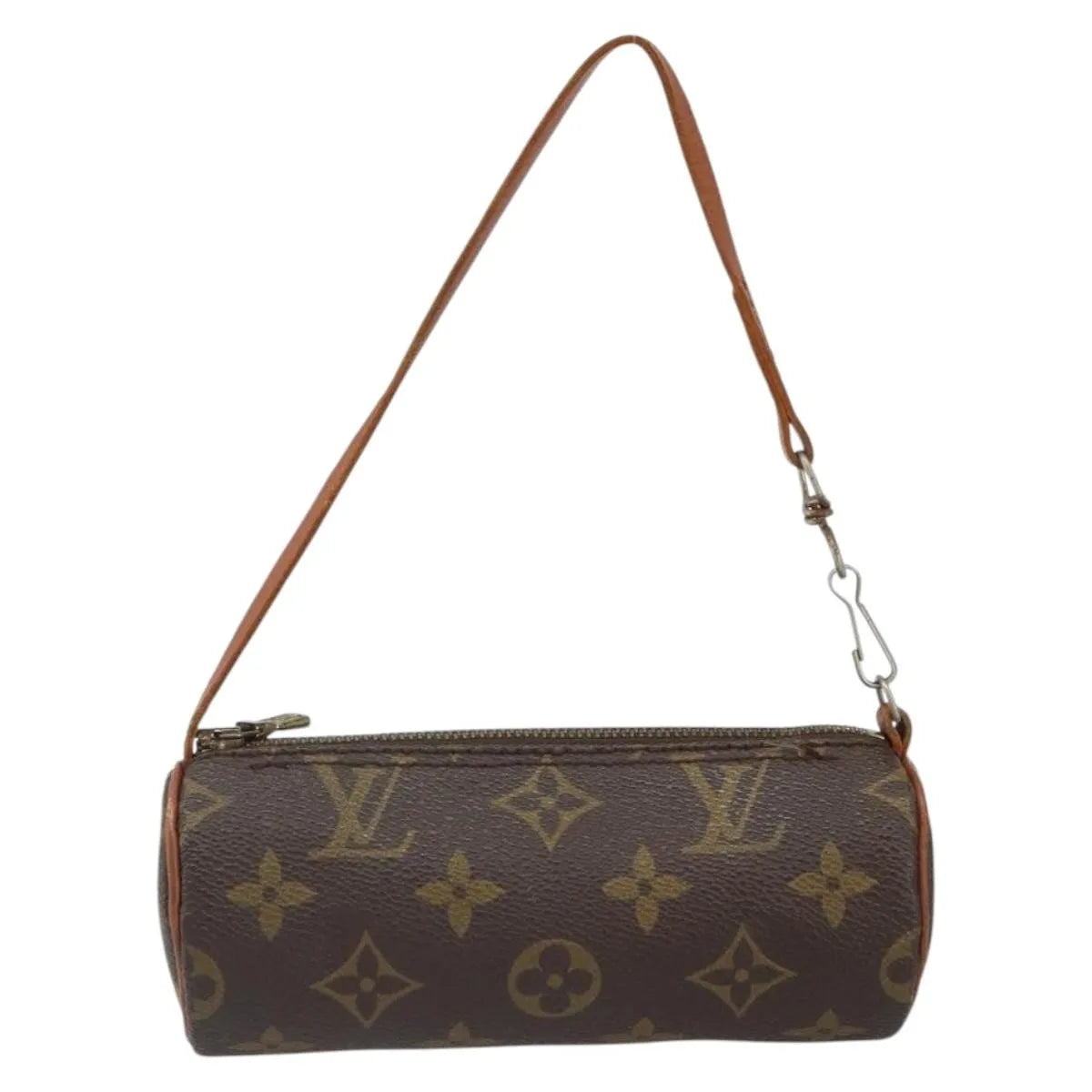 Louis Vuitton Papillon Pochette Monogram Canvas, Brown, Canvas, Clutch