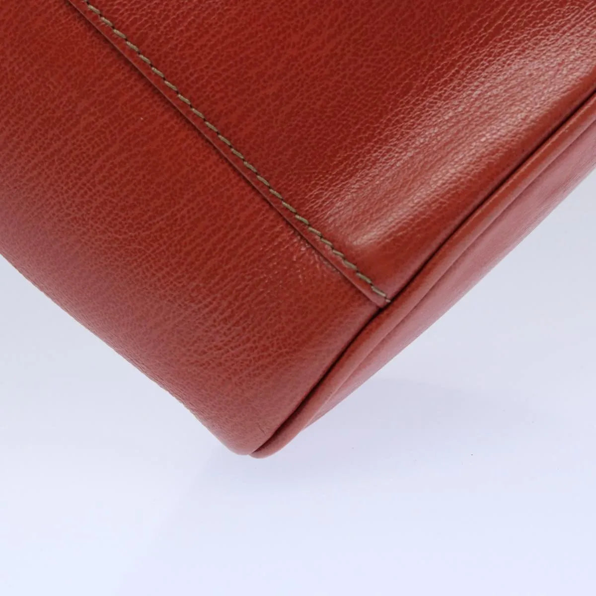 Loewe Vintage Velazquez Top Handle Leather, Orange, Leather, Handbag