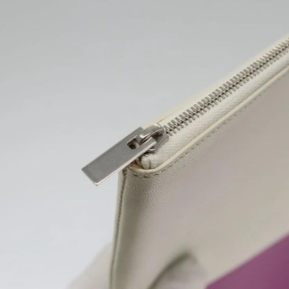Celine Bicolor Solo Clutch Leather, Multicolour, Leather, Clutch