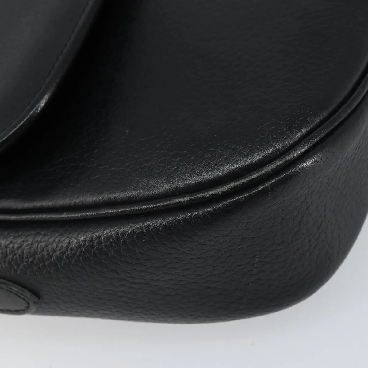 Burberry Vintage Leather, Black, Leather, Shoulder Bag
