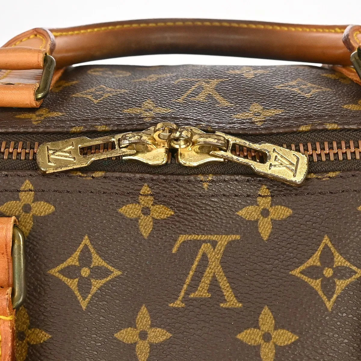 Louis Vuitton Keepall Monogram Canvas, Brown, Canvas, Travel Bag