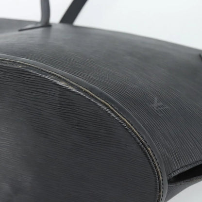 Louis Vuitton Saint Jacques Epi Leather, Black, Leather, Shoulder Bag