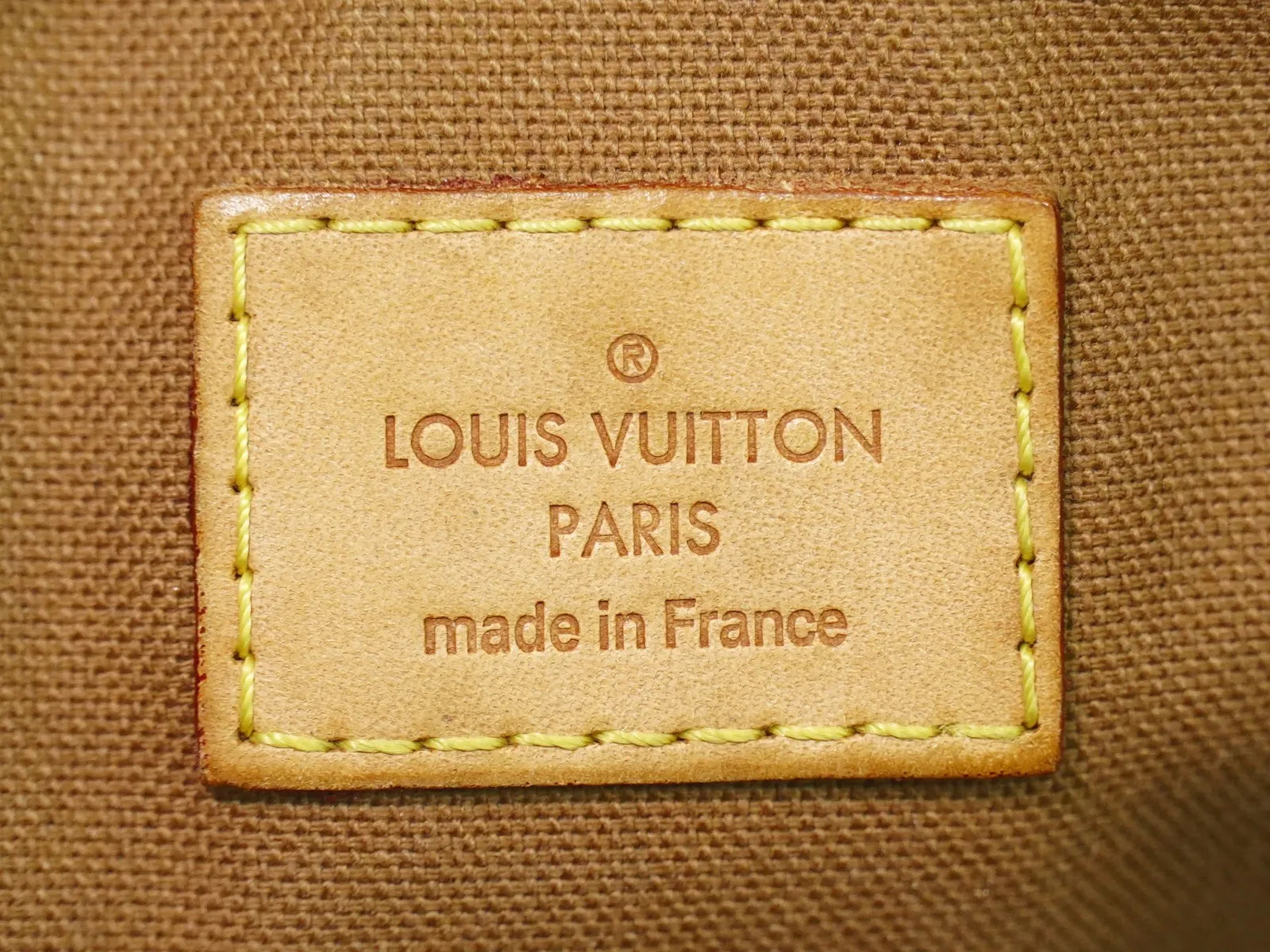 Louis Vuitton Tivoli Monogram Canvas, Brown, Canvas, Handbag