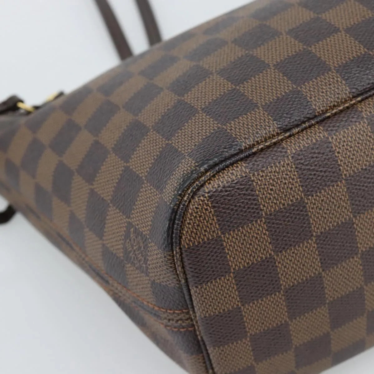 Louis Vuitton Neverfull Tote Damier, Brown, Canvas, Tote Bag