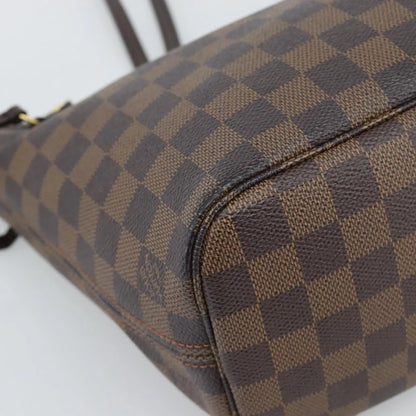 Louis Vuitton Neverfull Tote Damier, Brown, Canvas, Tote Bag