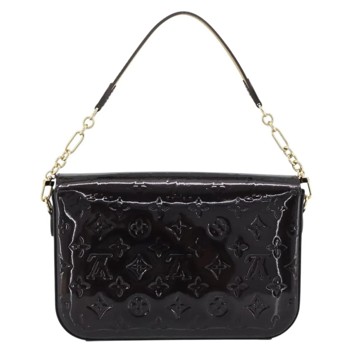 Louis Vuitton Rodeo Drive Monogram Vernis, Black, Patent Leather, Handbag