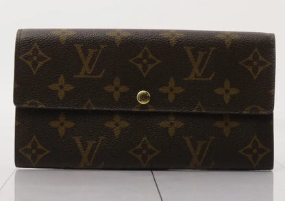 Louis Vuitton Pochette Accessoires Monogram Canvas, Brown, PVC, Wallet