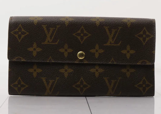 Louis Vuitton Pochette Accessoires Monogram Canvas, Brown, PVC, Wallet