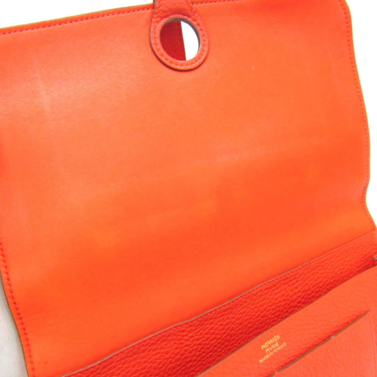 Hermes Dogon Duo Combined Leather, Red, Leather, Wallet