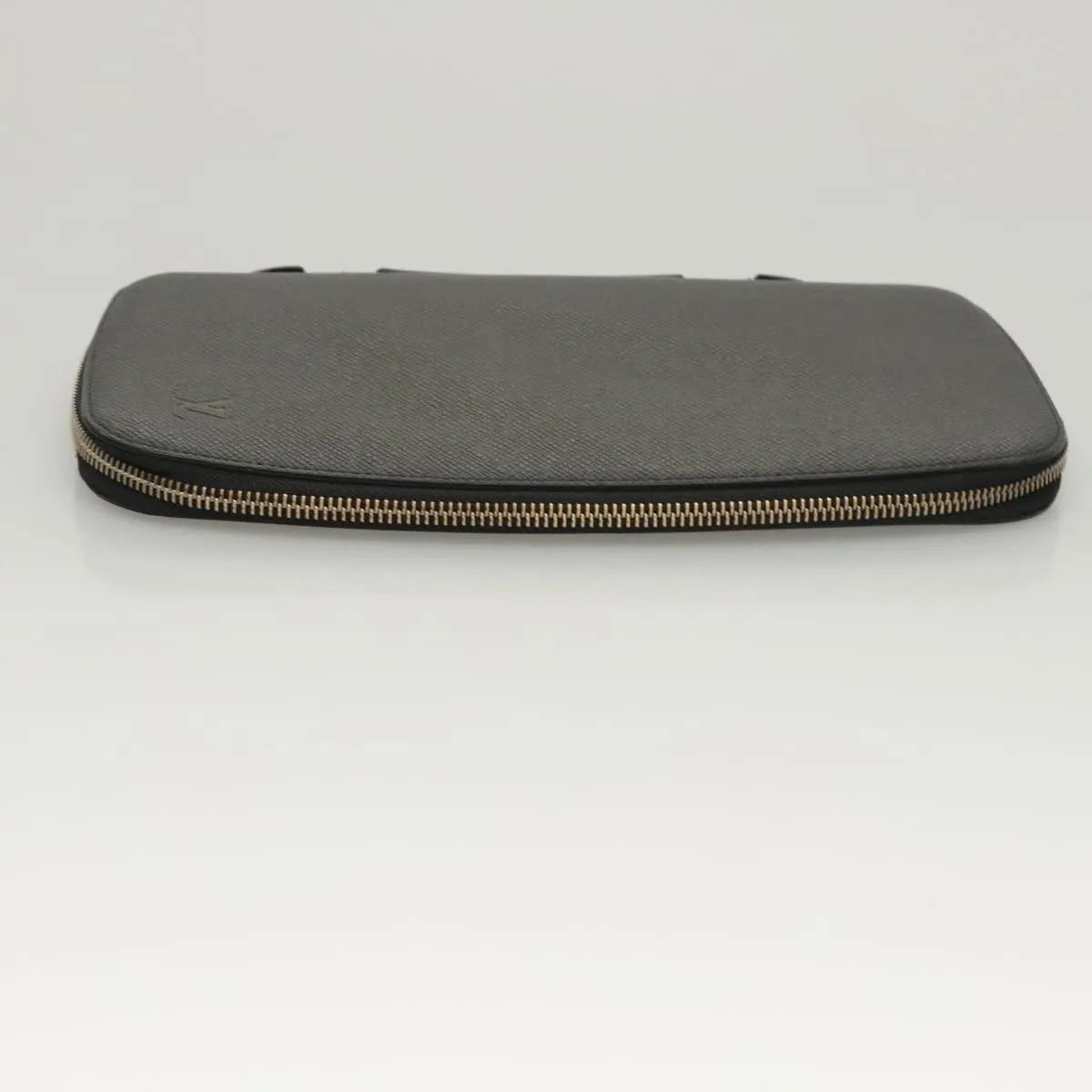 Louis Vuitton Atoll Organizer Taiga Leather, Gray, Leather, Wallet