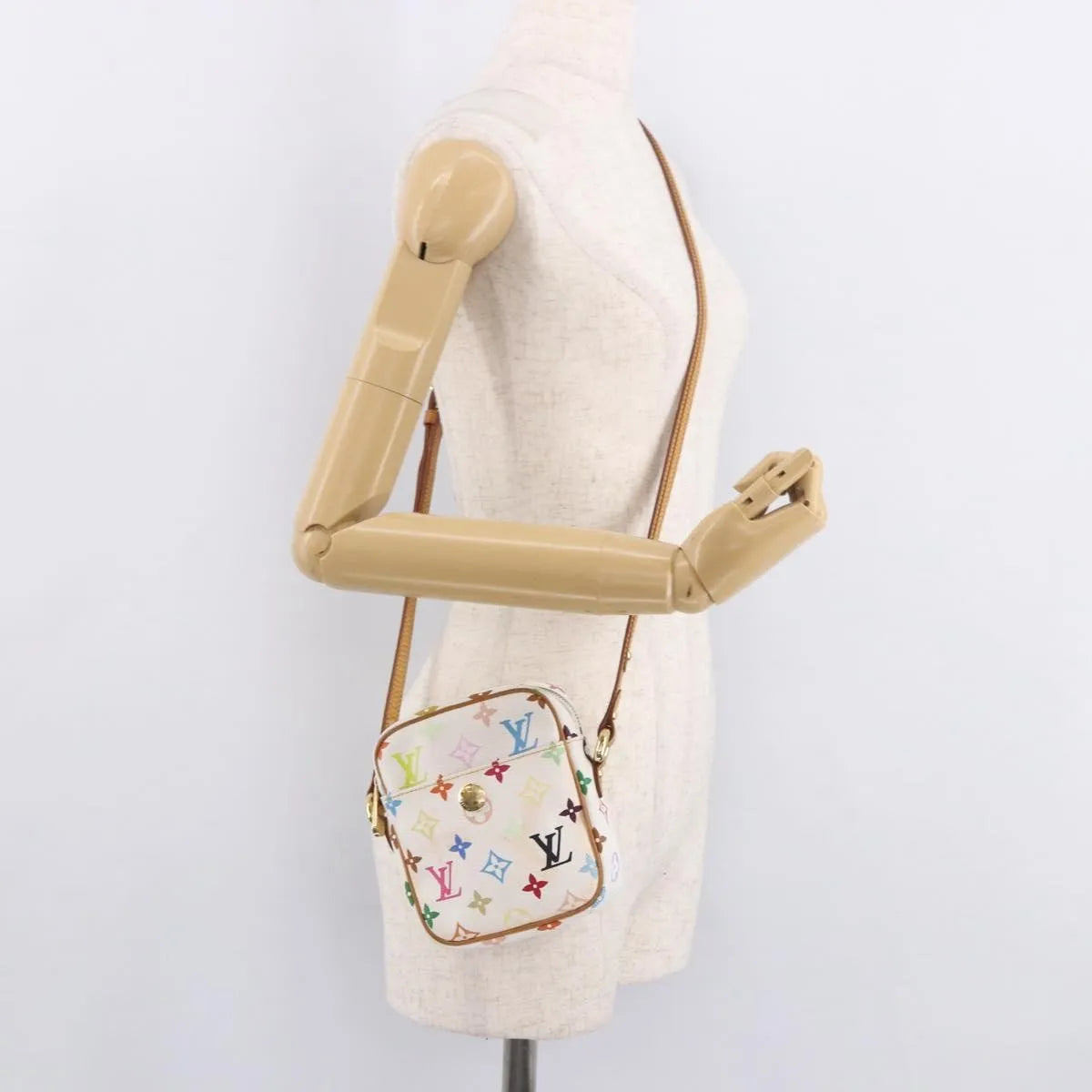 Louis Vuitton Rift Monogram Multicolor, White, Canvas, Shoulder Bag