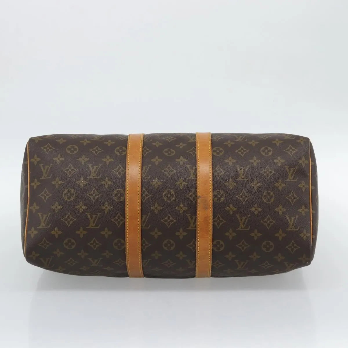 Louis Vuitton Keepall Monogram, Brown, Canvas, Travel Bag