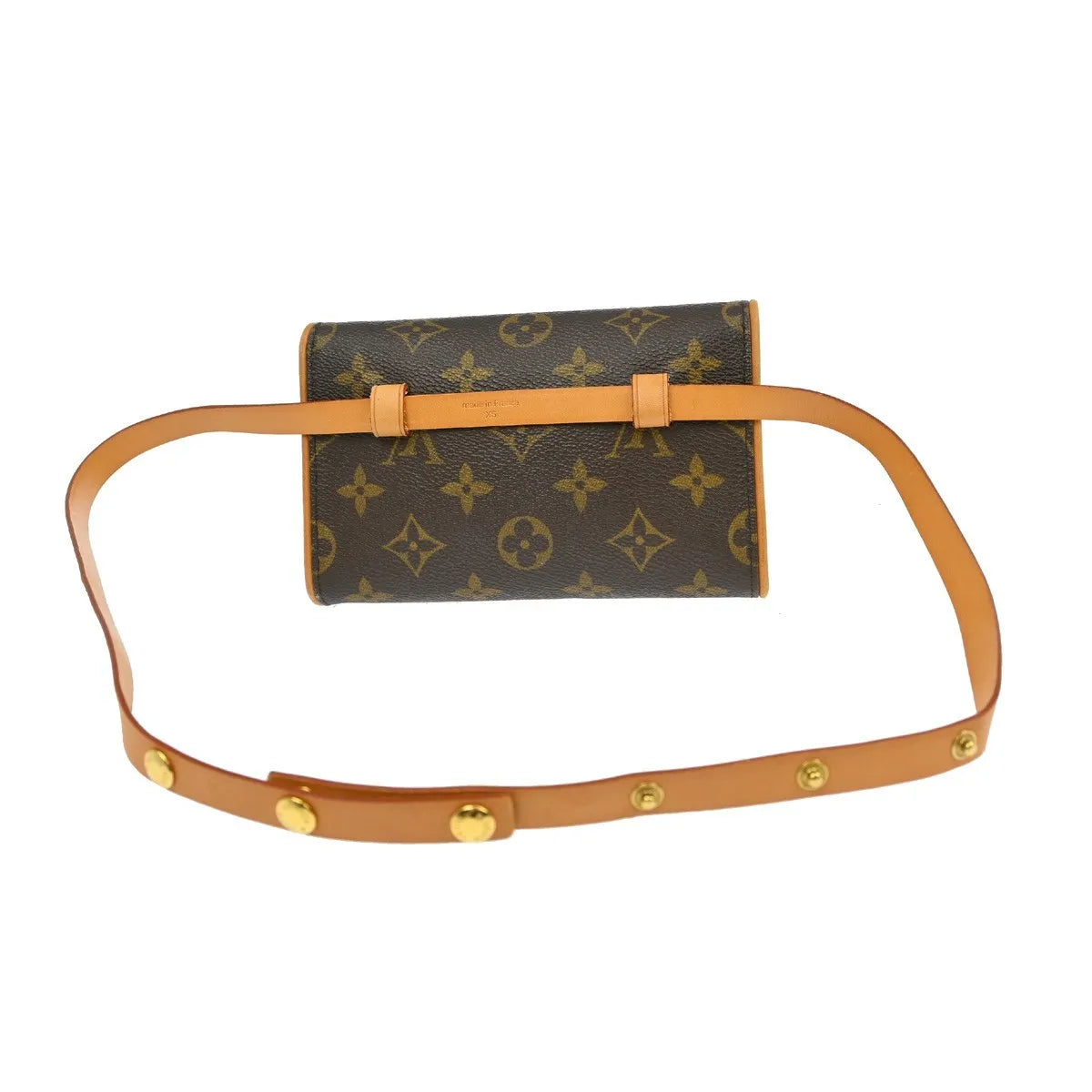 Louis Vuitton Florentine Waist Monogram Canvas, Brown, Canvas, Clutch