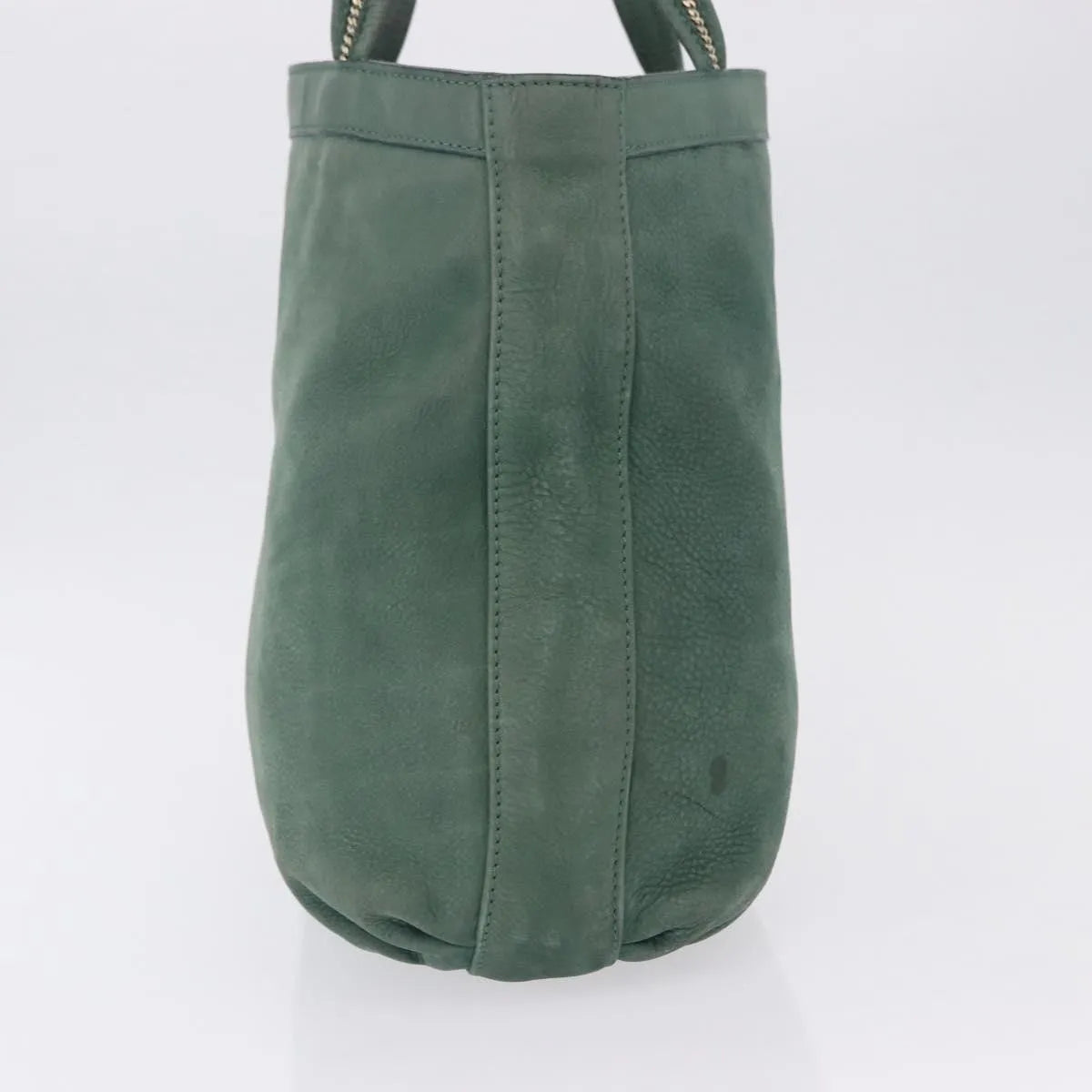 Fendi Vintage Tote leather, Green, Leather, Shoulder Bag