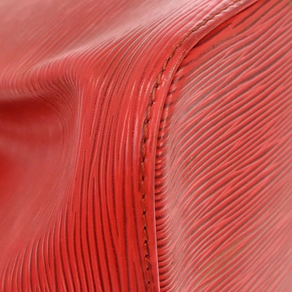 Louis Vuitton Petit Noe Epi Leather, Red, Leather, Shoulder Bag