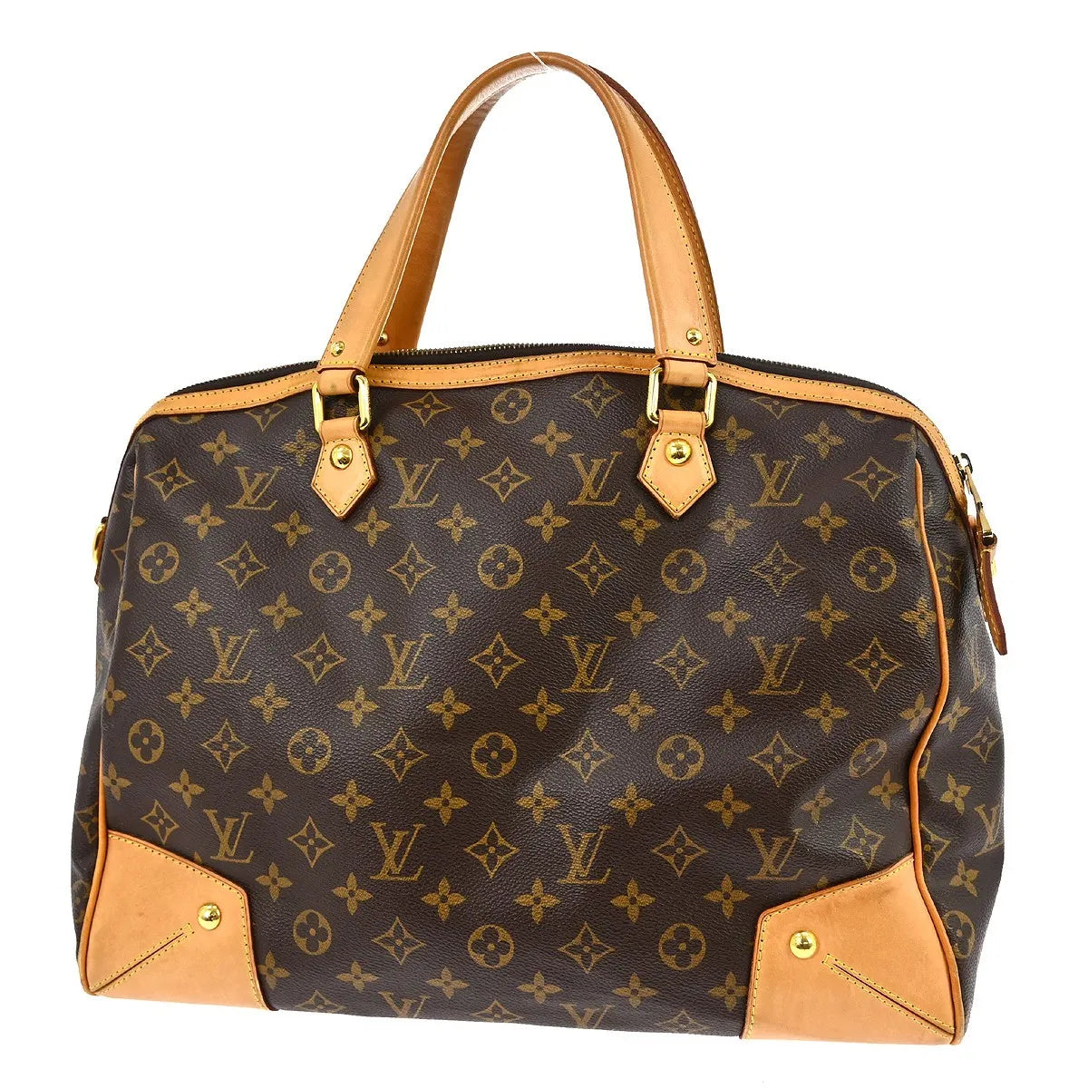 Louis Vuitton Retiro Monogram Canvas, Brown, Canvas, Handbag