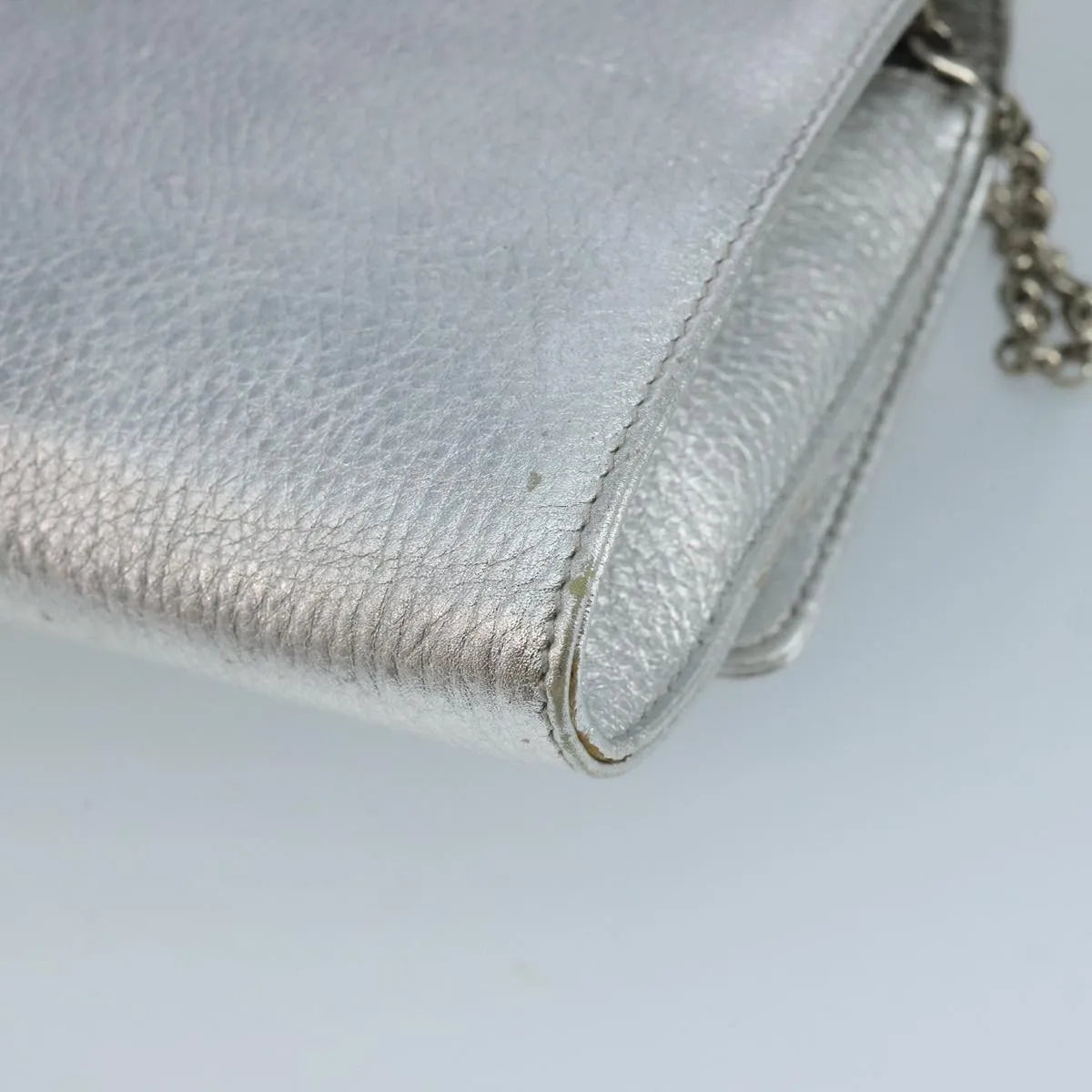 Tiffany & Co. Vintage Leather, Silver, Leather, Shoulder Bag