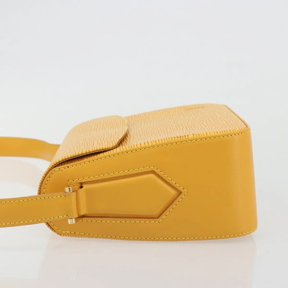 Louis Vuitton Buci Epi Leather, Yellow, Leather, Shoulder Bag