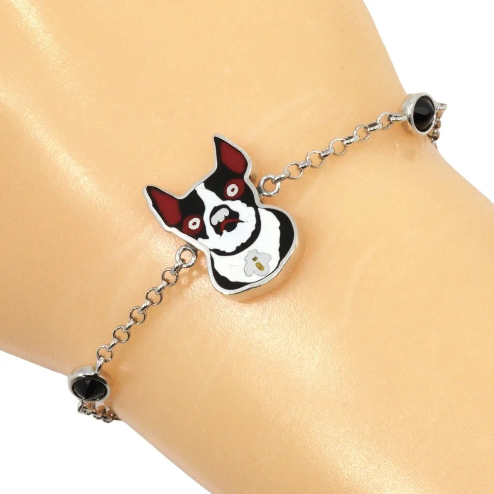Gucci Bosco Sterling Silver and Enamel, Silver, Silver, Bracelet