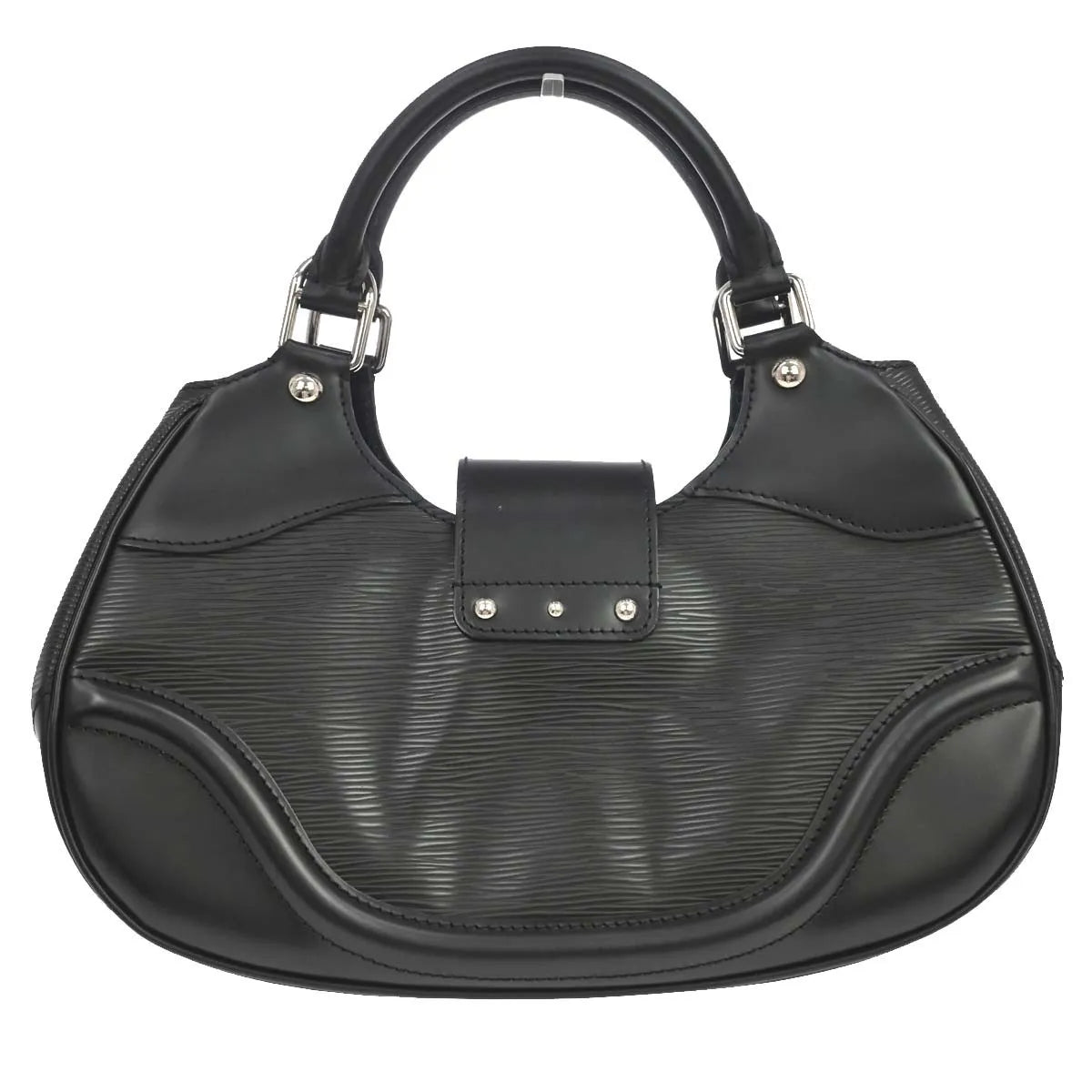 Louis Vuitton Montaigne Sac Epi Leather, Black, Leather, Handbag