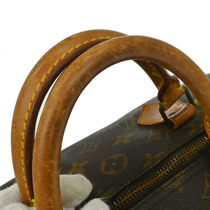 Louis Vuitton Speedy Monogram Canvas, Brown, Canvas, Handbag