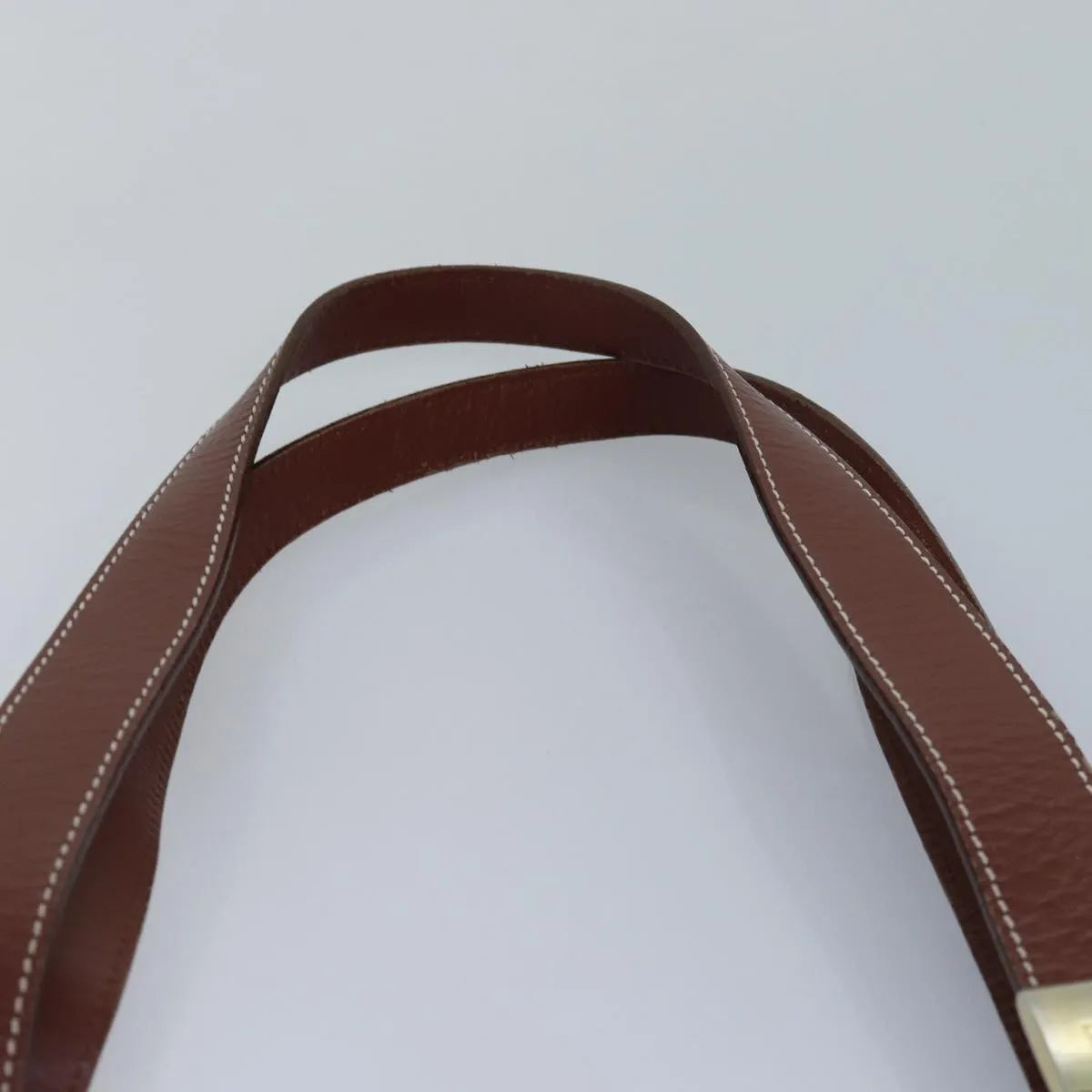 Burberry Vintage Leather, Brown, Leather, Tote Bag
