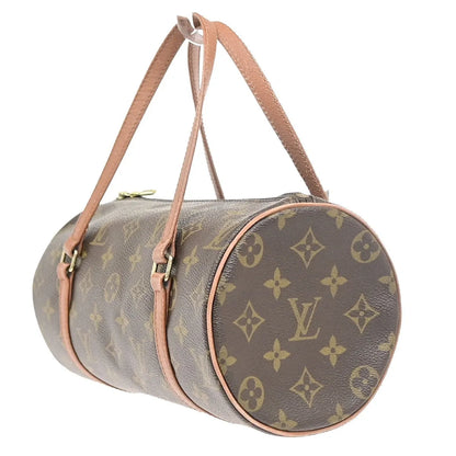 Louis Vuitton Papillon Monogram Canvas, Brown, Canvas, Handbag