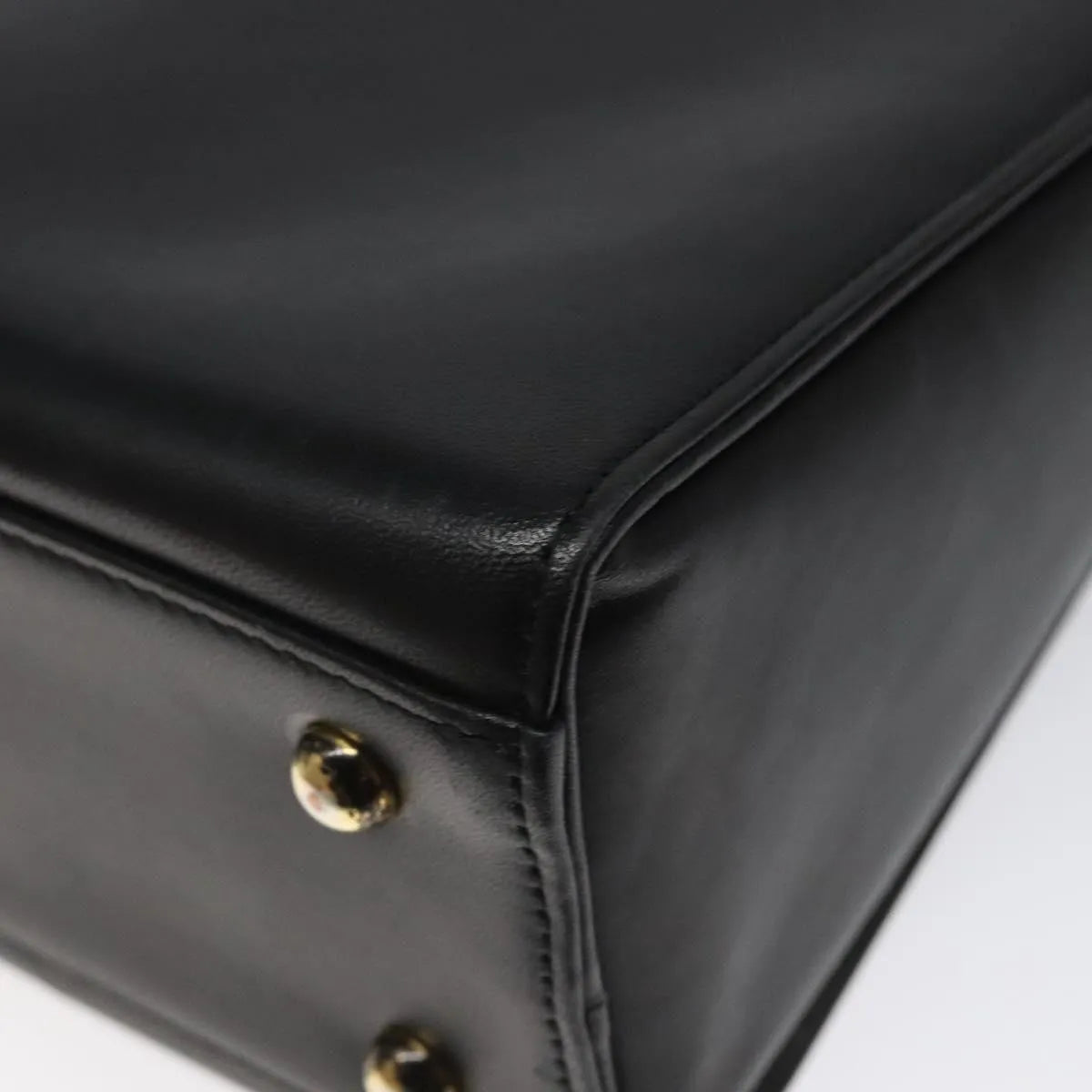 Givenchy Vintage Leather, Black, Leather, Handbag