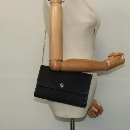 Christian Dior Vintage Trotter Canvas, Black, Canvas, Shoulder Bag