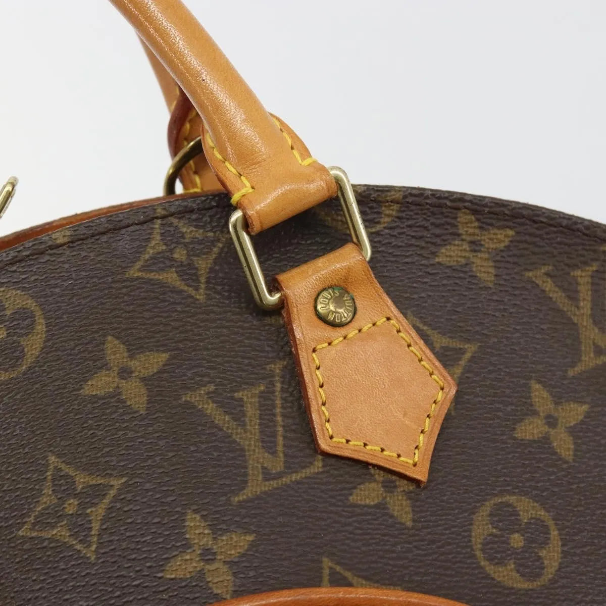 Louis Vuitton Ellipse Monogram Canvas, Brown, Canvas, Handbag