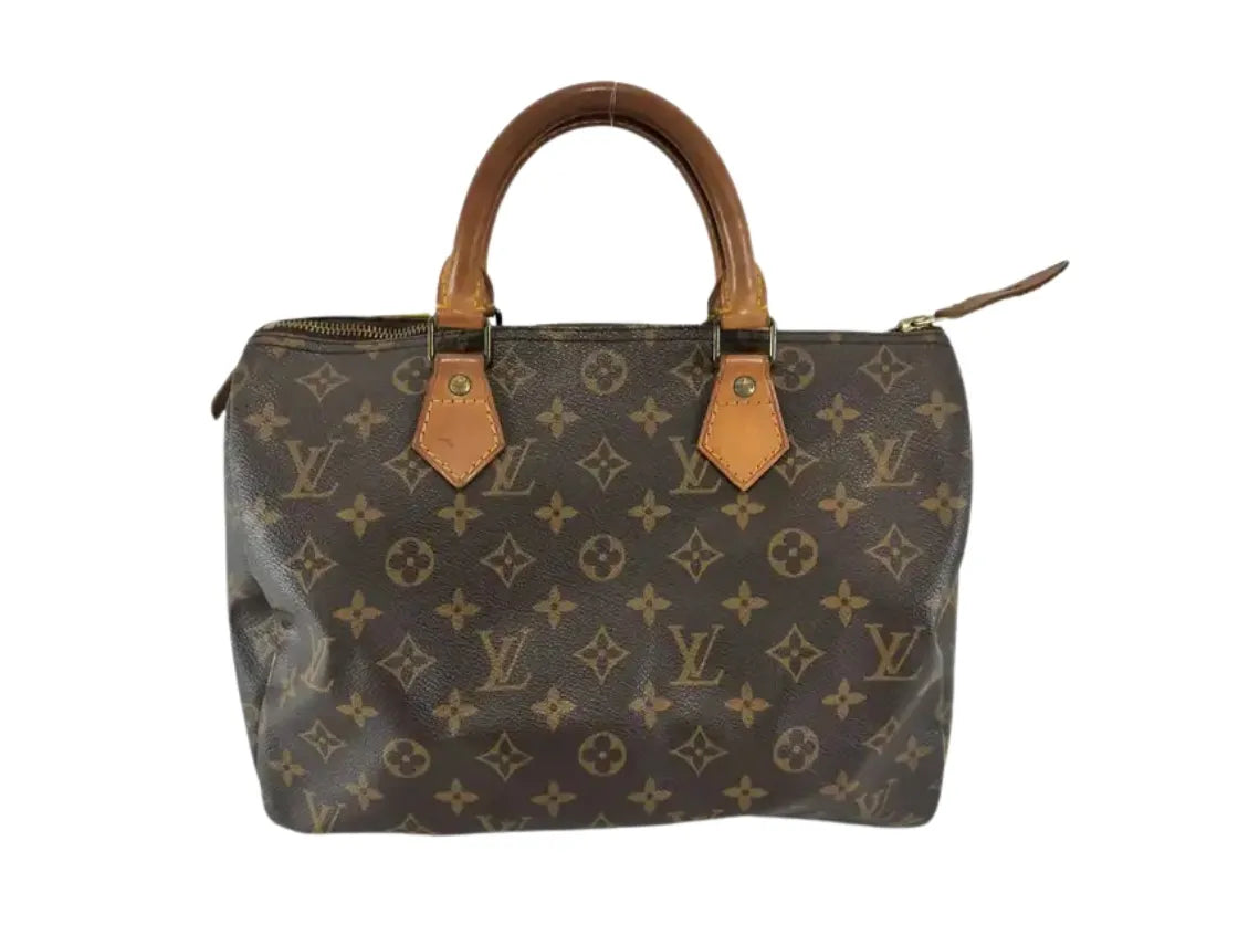 Louis Vuitton Speedy Monogram Canvas, Brown, Canvas, Handbag
