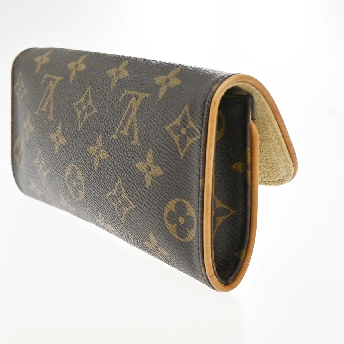 Louis Vuitton Twin Monogram Canvas, Brown, Canvas, Clutch