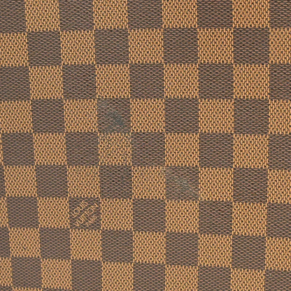 Louis Vuitton Venice Sac Plat Damier, Brown, Canvas, Tote Bag