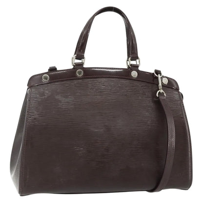 Louis Vuitton Brea Electric Epi Leather, Purple, Leather, Handbag