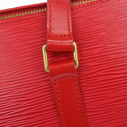 Louis Vuitton Soufflot Epi Leather, Red, Leather, Handbag