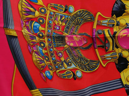 Hermes Carré 90 Silk multicolor, Multicolour, Cotton, Scarf