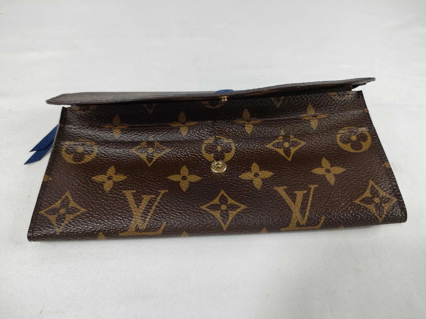 Louis Vuitton Emilie Monogram Canvas, Brown, Canvas, Wallet