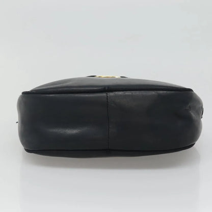 Salvatore Ferragamo Vara Bow camera Leather, Navy, Leather, Shoulder Bag