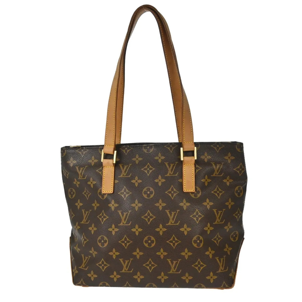 Louis Vuitton Cabas Piano Monogram Canvas, Brown, Canvas, Tote Bag
