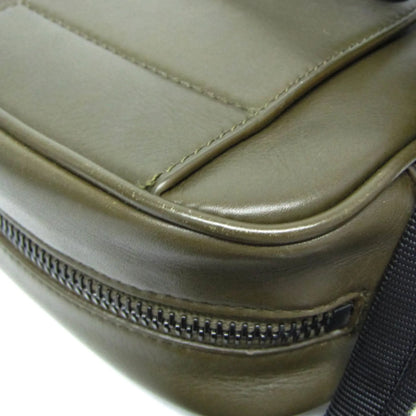 Bottega Veneta Crossbody Perforated Leggero Leather, Khaki, Leather, Shoulder Bag