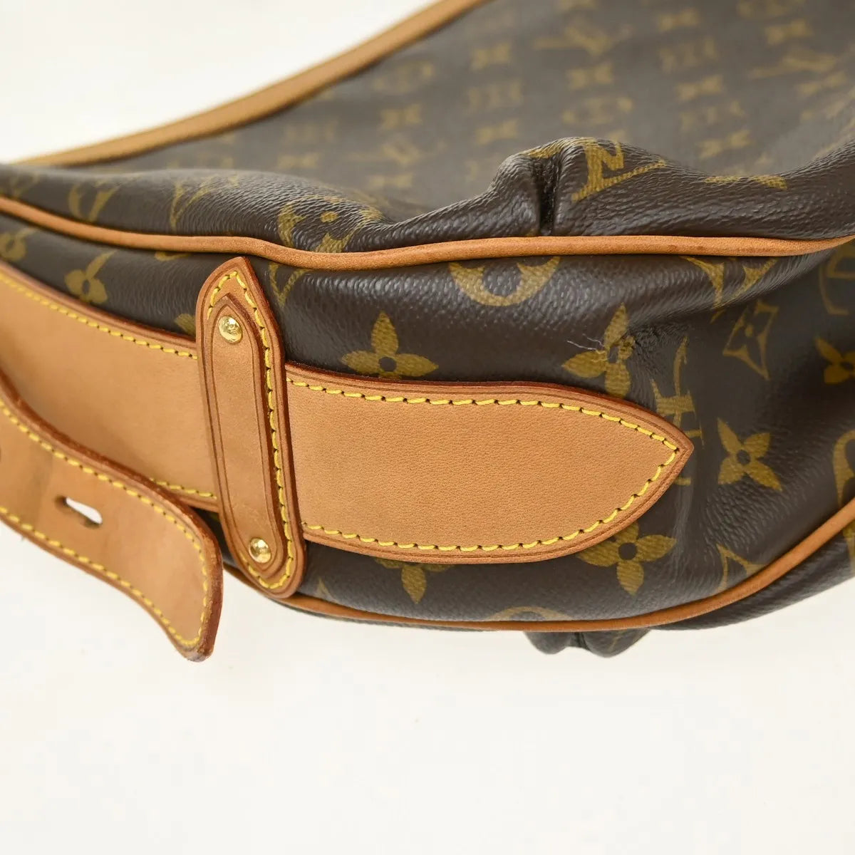 Louis Vuitton Tulum Monogram Canvas, Brown, Canvas, Shoulder Bag