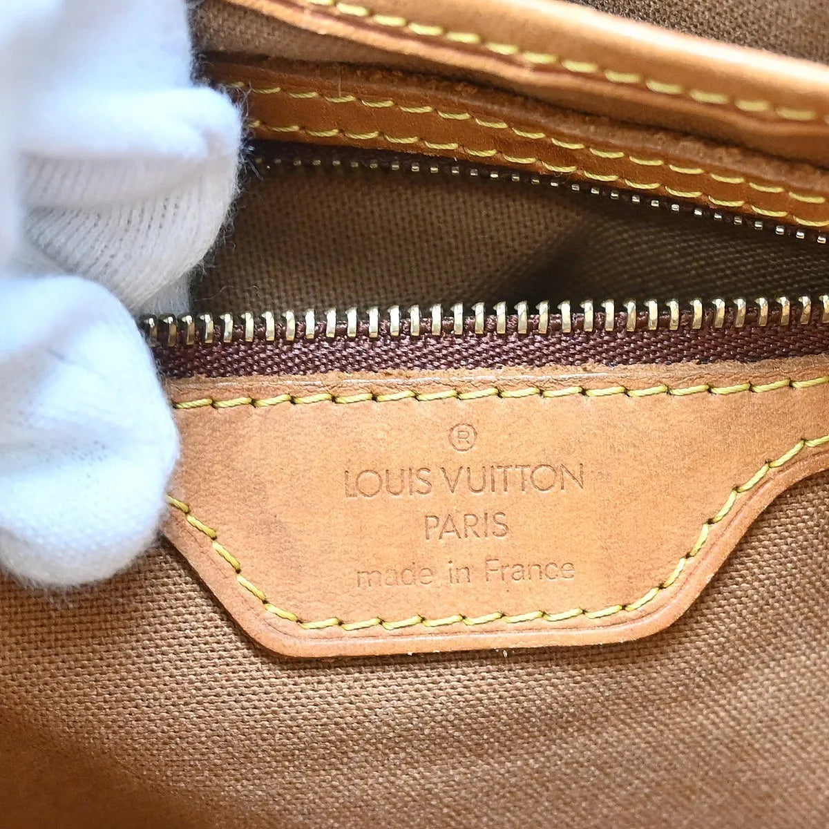 Louis Vuitton Vavin Damier, Brown, Canvas, Tote Bag