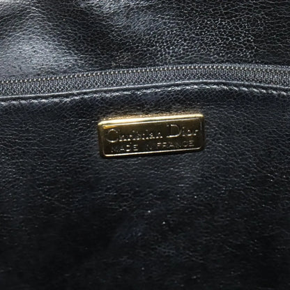 Christian Dior Vintage Leather, Black, Leather, Handbag