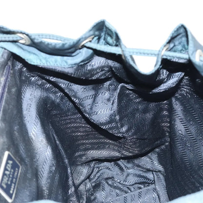 Prada Double Front Pocket Tessuto, Navy, Nylon, Backpack