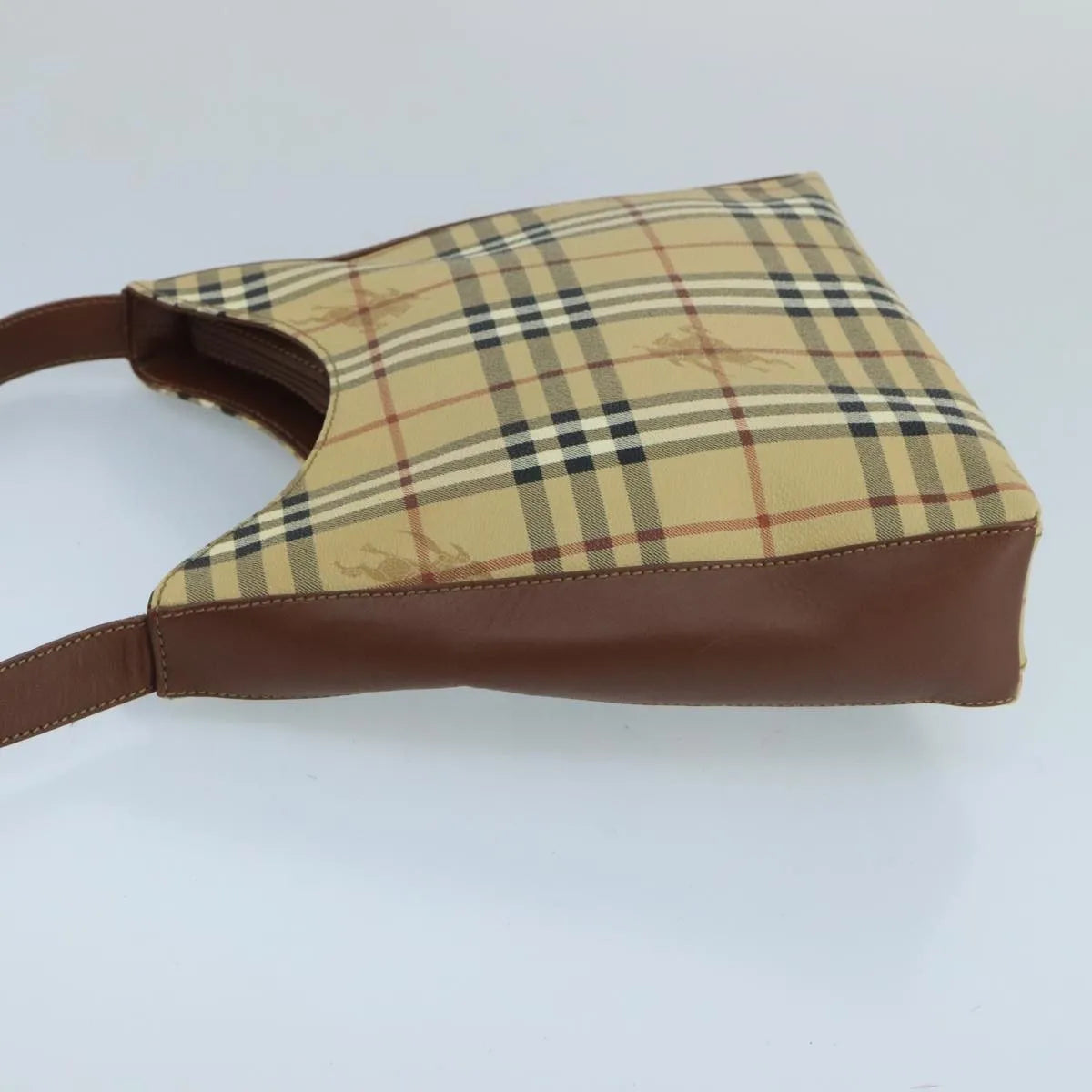 Burberry Nova Check Shoulder Bag Canvas, Beige, Canvas, Shoulder Bag