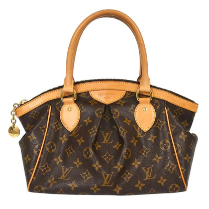 Louis Vuitton Tivoli Monogram, Brown, Canvas, Handbag