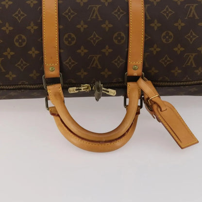 Louis Vuitton Keepall Monogram Canvas, Brown, Canvas, Travel Bag